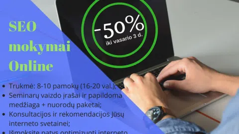 SEO mokymai internetu - SEO Akademija - 1