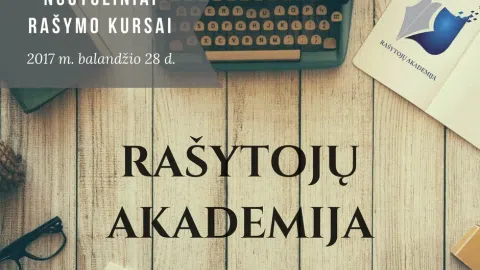 Nuotoliniai tekstų rašymo kursai - Rašytojų Akademija - 1