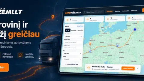 AutoVezejai.lt Paruošta SaaS platforma automobilių pervežimo rinkai - 1