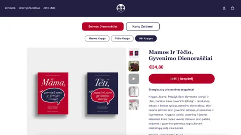 Parduodamas pelningas e. komercijos prekės ženklas „Šeimos istorija“ - 1