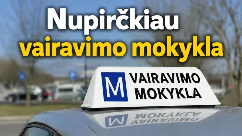 Nupirkčiau vairavimo mokyklą - 1