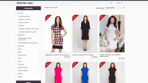 Parduodama e-parduotuvė www.zavingai.lt