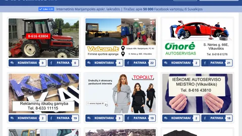 Marijampolės apskr. internetinis reklamos laikraštis Suvalkas.lt