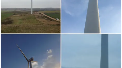 Parduodama pastatyta vėjo jėgainė