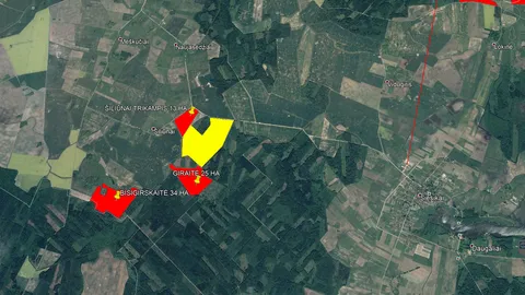 Parduodamas žemės ūkio verslas su pastatais ir technika Ukmergės raj. 580 Ha ploto