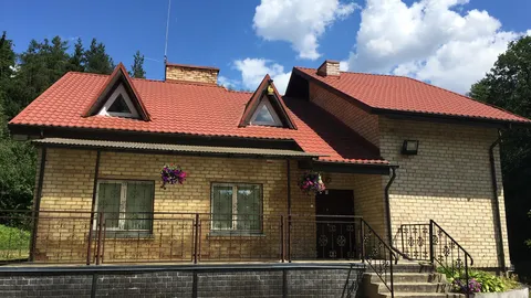 Poilsiavietė su išvystyta infrastruktūra