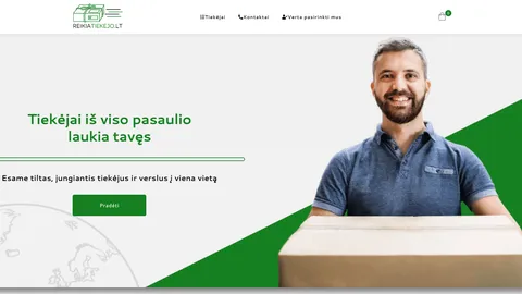 Parduodama automatizuota el.parduotuvė (TIEKĖJŲ SĄRAŠAI)