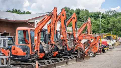 Parduodamas statybinės technikos nuomos verslas