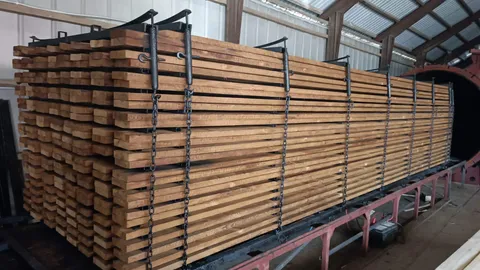 Parduodamas veikiantis termo medienos gamybos verslas