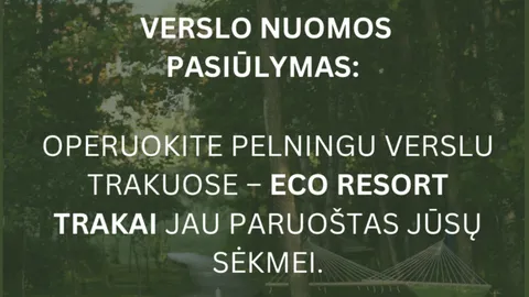 Nuomojamas ilgalaikei nuomai visas kaimo sodybos komplekso verslas