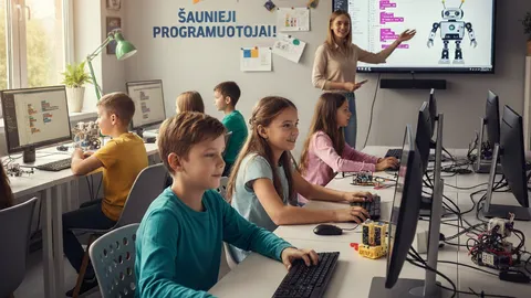 Programavimo būreliai vaikams