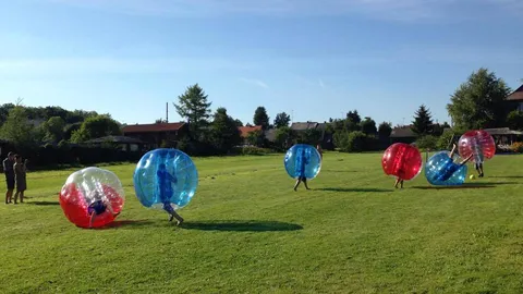 Pramogos su burbulais